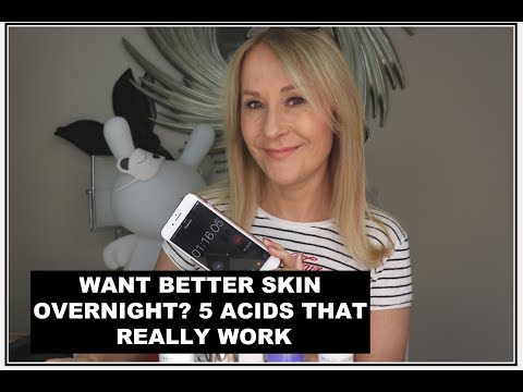 BETTER SKIN OVERNIGHT - FIVE ACIDS THAT REALLY WORK