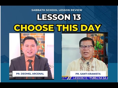 LESSON 13: CHOOSE THIS DAY | DECEMBER 26, 2025