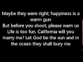 The Neighbourhood - West Coast (Lyric) 