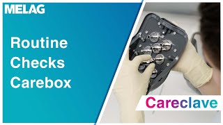 ケアボックスの定期点検 | MELAG Careclaveチュートリアル