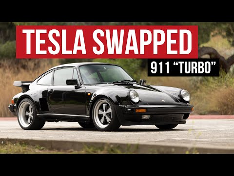 Butt-Dyno'd 500hp Tesla-Swapped Porsche 930