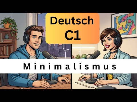 Deutsch lernen mit Podcast: Die Philosophie des Minimalismus  | Deutsch C1 | German C1