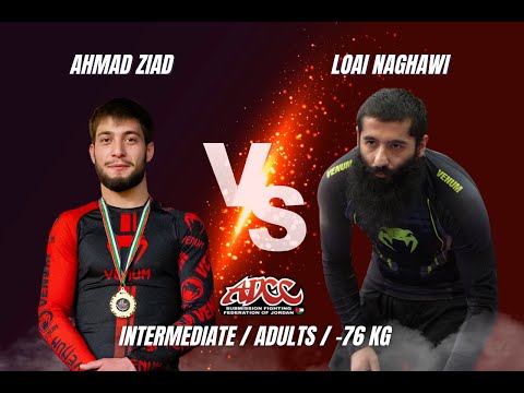 INTERMEDIATE / ADULTS / -76 KG FINAL AHMAD ZIAD (JOR) VS LOAI NAGHAWI (JOR)