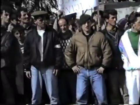 SDA miting  - Sjenica 1992