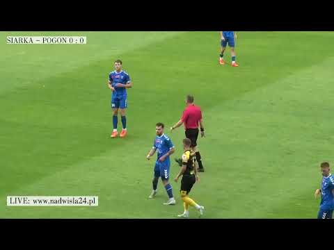 18.07.2025 LIVE: Siarka Tarnobrzeg - Pogoń Sokół Lubaczów (sparing)