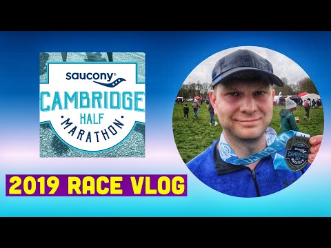 ケンブリッジハーフマラソン2019 lレースVlog (Cambridge Half Marathon 2019 l Race Vlog)