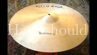 Video thumbnail for Istanbul Mehmet Traditional 20" Dark Crash 1693g by Hazelshould Drums & Cymbals