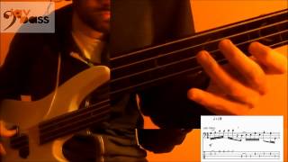 Como tocar el riff de Kuru de Jaco Pastorius.