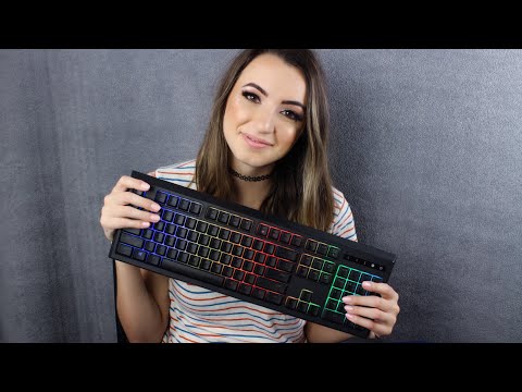 ASMR Typing on 3 Different Keyboards [Black Widow, Ornata Chroma, Apple] Video