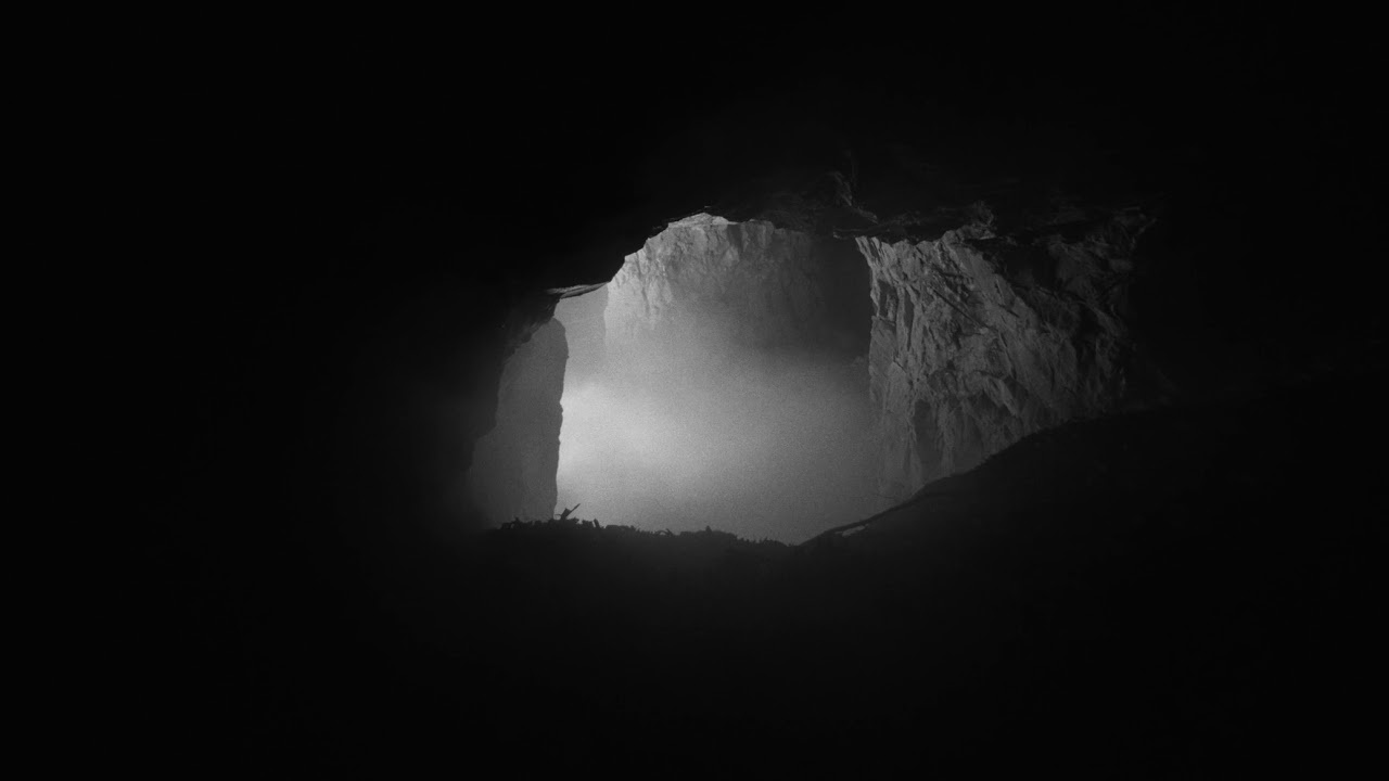The Dark Place mysterious - video cave scenery HD 4K