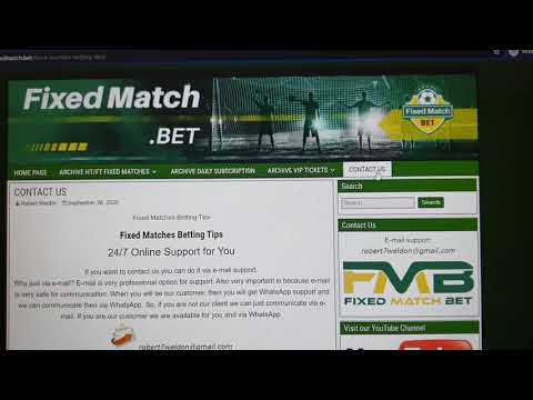 07.11.2020 Saturday | Double HT/FT & VIP Ticket Proofs