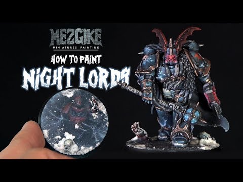 How to Paint: Night Lords by Mezgike