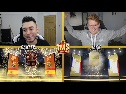 WE PACK AN INSANE FRENCH WALKOUT 🙌🏽 SCREAM SERGIO BUSQUETS 7 MINUTE SQUADS vs JACK54!!