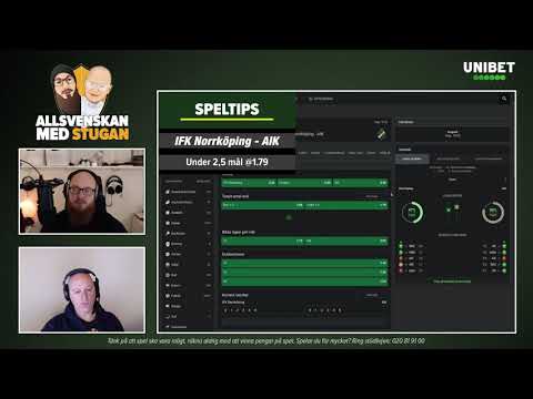 Speltips IFK Norrköping - AIK | Måndag 10/5
