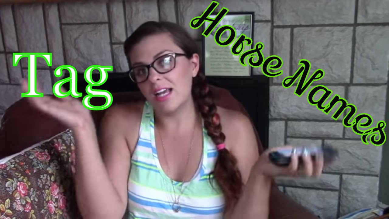 Horse Names Equestrian Tag || Kacypony