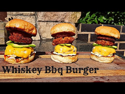 Whiskey Bbq Burger Recipe | Easy Whiskey Burger by Xman & Co