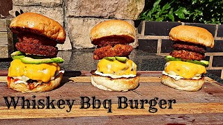 Whiskey Bbq Burger Recipe | Easy Whiskey Burger by Xman & Co