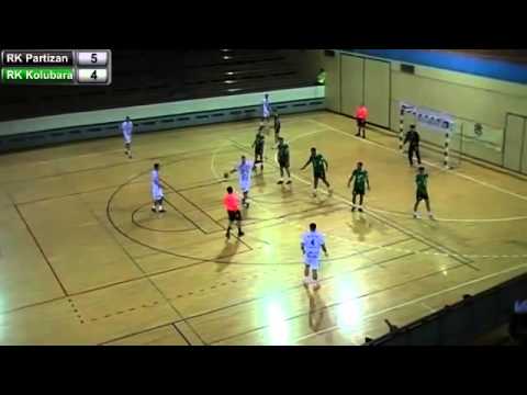 25.10.2014 RK Partizan - RK Kolubara - 1.poluvreme