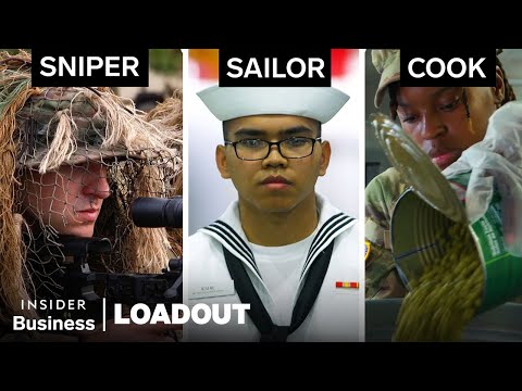 A Sniper, Sailor, And Army Cook Reveal The Essential Items They Use In Combat | Loadout