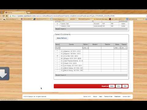 Creating Odysseyware Pacing Guides