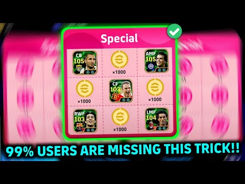 Trick to Get ALL 5 Epics 😱 Treasure Link 65 Chance Deals Trick | eFootball 2026 Mobile