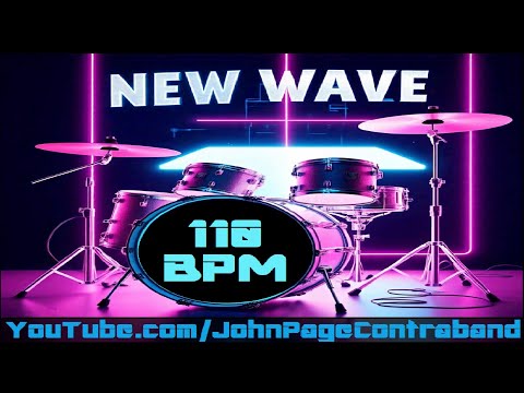 New Wave Drum Track 110 bpm Free Beat Gothic Rock Post Punk Loop