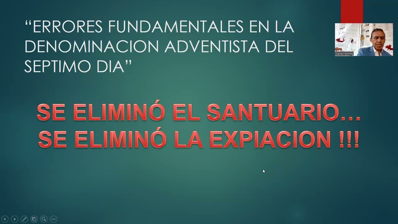 " SE ELIMINÓ EL SANTUARIO CELESTIAL...SE ELIMINÓ LA EXPIACIÓN !!