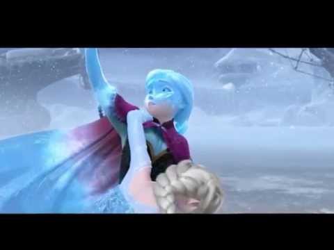 Frozen-Anna save Elsa