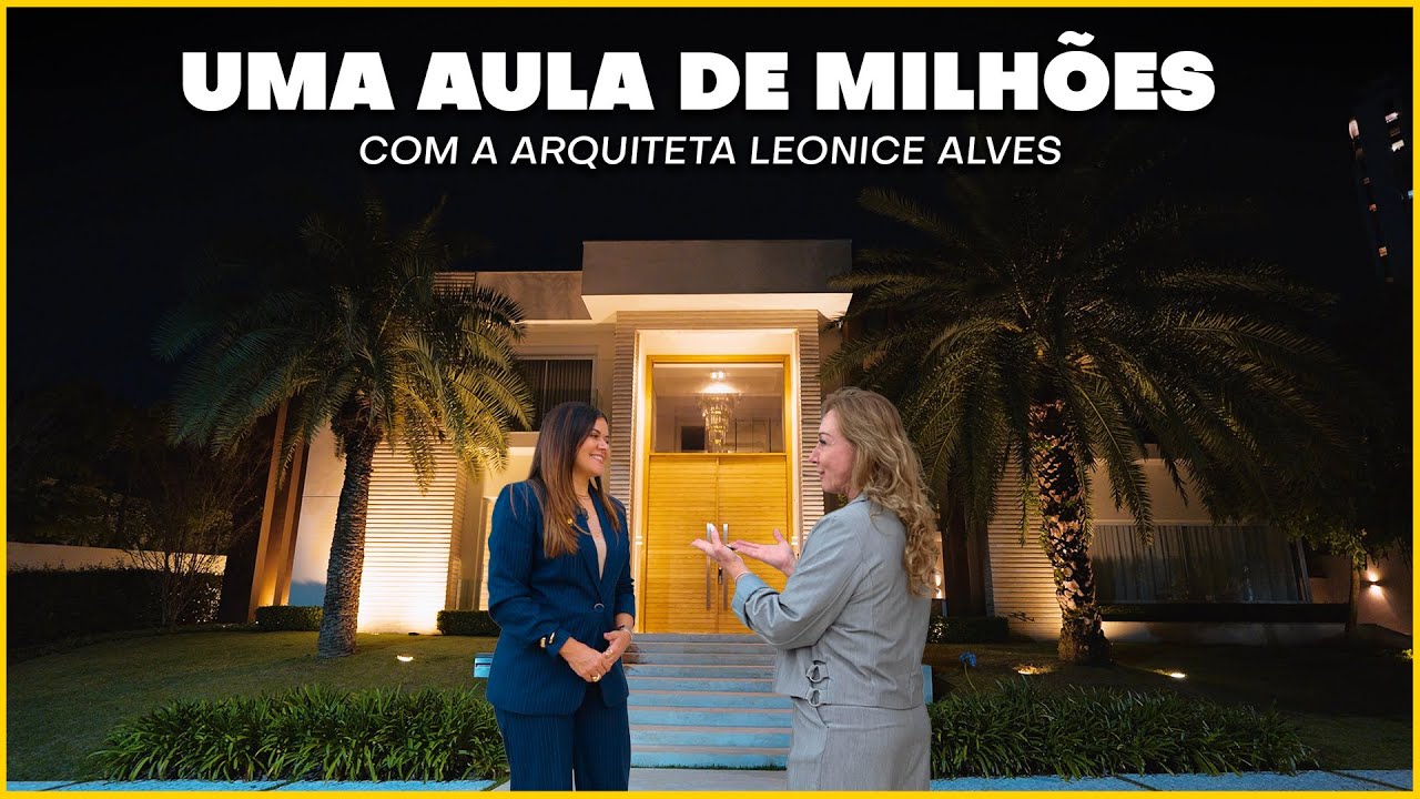 UMA AULA DE MILHÕES com a Arquiteta Leonice Alves, + de 1.200 imóveis construídos em Alphaville SP