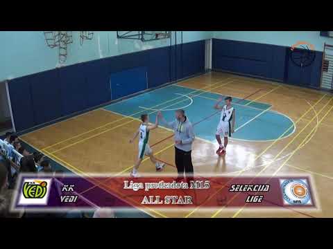 ALL STAR Lige pretkadeta M15 KK Vedi – SELEKCIJA Lige M15