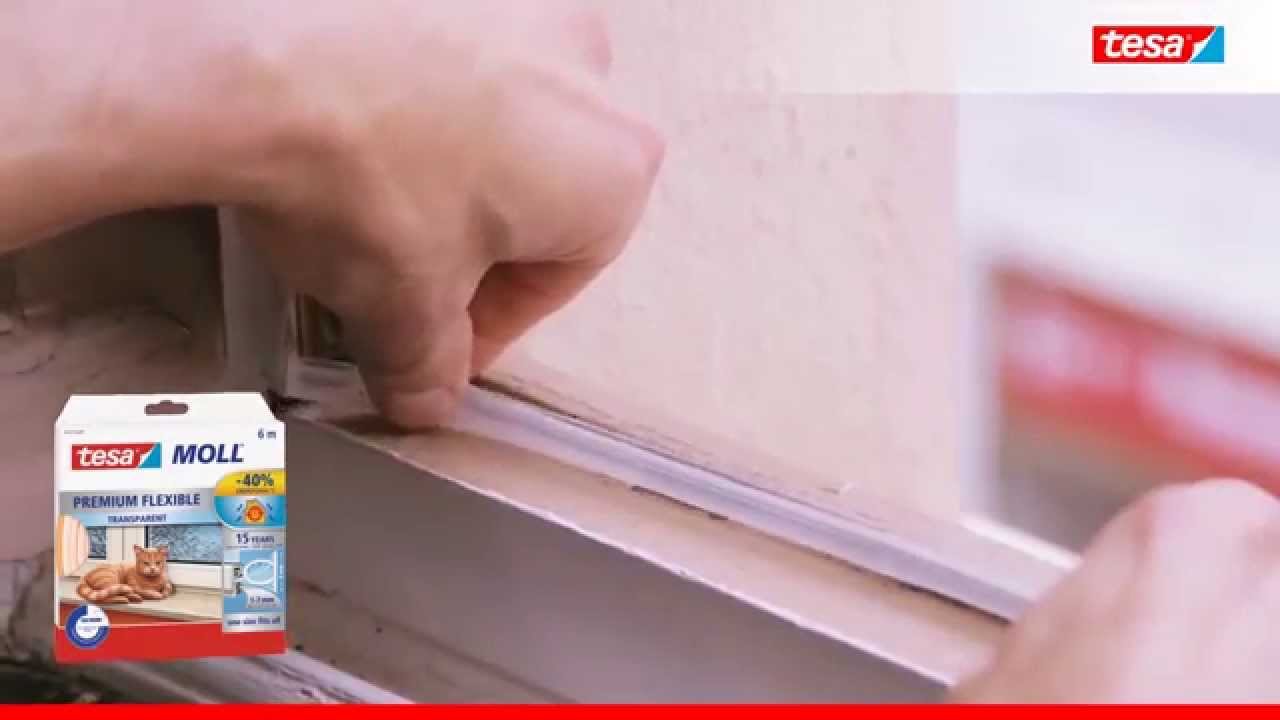 Trwałe uszczelnianie drzwi i okien Gwarantuje to uszczelka silikonowa tesamoll® PREMIUM!