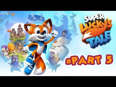 Super Lucky's Tale Gameplay Walkthrough Part 5 (Piggy Peril) Full Game
