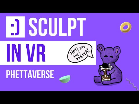 VR Sculpt - Safe Online - Adobe Medium Art Timelapse