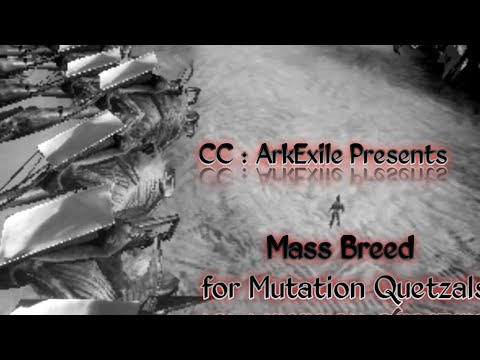 This is Why i Love 😍 Ark / Mass Breed Quetzals for Mutations😋 #breeding #gaming  #viral #trending