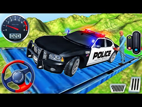 3D Driving Police Car and Trains Simulator 2021 - Ambulance Driver Open City - Android GamePlay #2