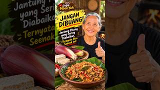 Download lagu Jantung Pisang Jangan Dibuang! 😍 Ternyata Bisa Jadi Lauk Gurih | Dapur Mbok Yah #shorts mp3