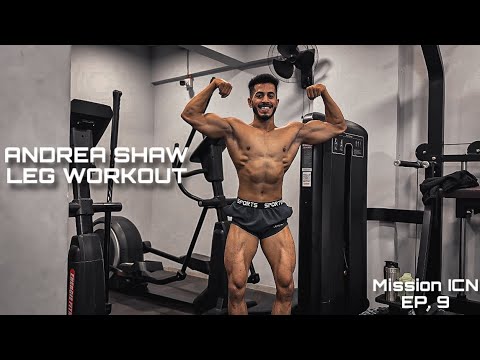 Ep.09 | Andrea Shaw | legs workout | Pranav Pujari 