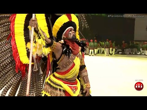 Pajé do Boi Garantido Adriano Paketá/FESTIVAL DE PARINTINS 2023 | 1° NOITE