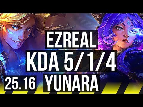 EZREAL & Zac vs YUNARA & Shaco (ADC) | KR Diamond | 25.16