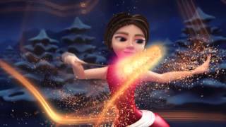 Merry christmas animated fairy cool whatsapp video -AtoZwishes