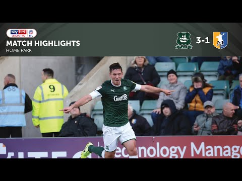 Highlights | Plymouth Argyle 3-1 Mansfield Town