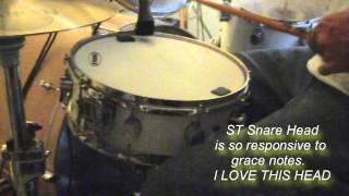 Evans Drumhead - ST Test - Duane Melvin - groove 1.wmv