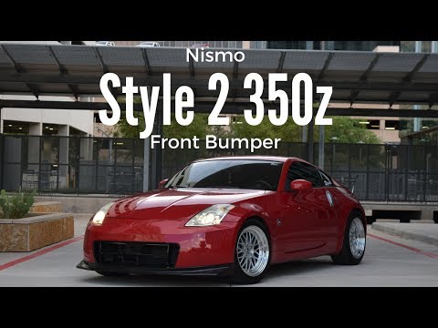 Nismo 2 Style 350z Front Bumper