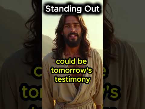 Faith Means Standing Apart from the Crowd