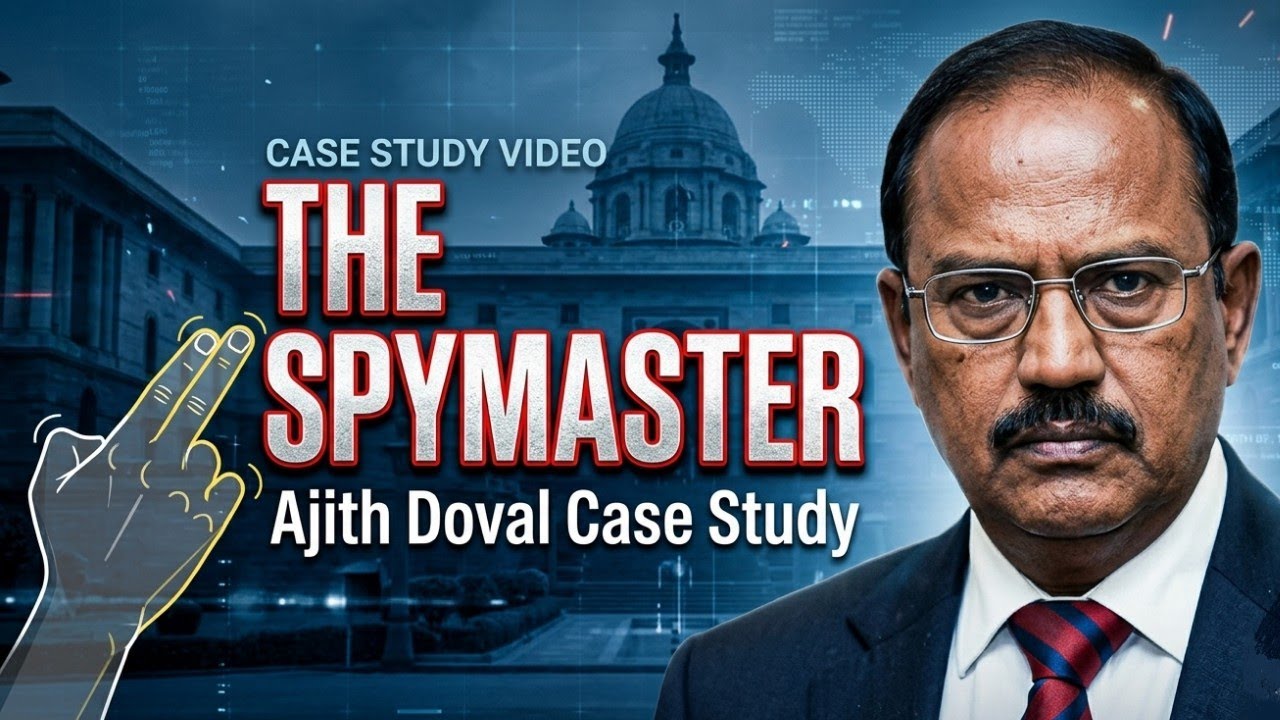 Ajit Doval: The Mastermind Behind India's Most Dangerous Missions 🧠|cheran academy #trending #news 