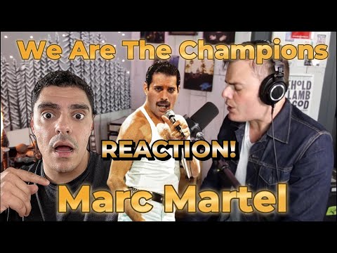 FREDDIE MERCURY’S SON! - First Time Reacting to Marc Martel - We Are The Champions (Queen cover)