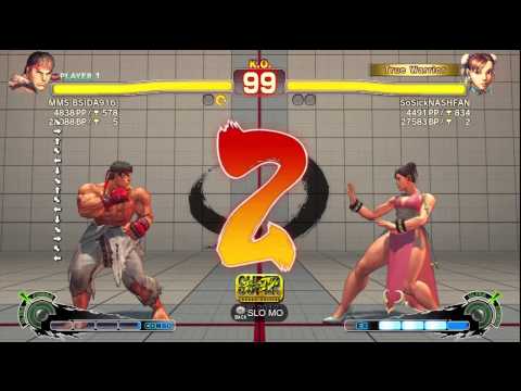 MMS BSIDA916 (Ryu) Vs  SoSickNASHFAN (Chun Li)
