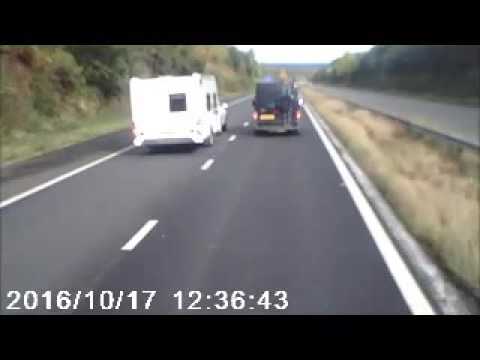 Caravan crash