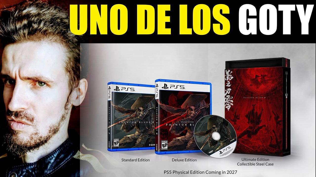 PHANTOM BLADE ZERO ( TRÁILER GAMEPLAY DE LANZAMIENTO) - EN FORMATO FÍSICO EN PLAYSTATION 5 EN 2027