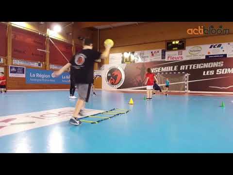 HANDBALL, atelier de motricité N°1, enfants de 8  ans 12 ans